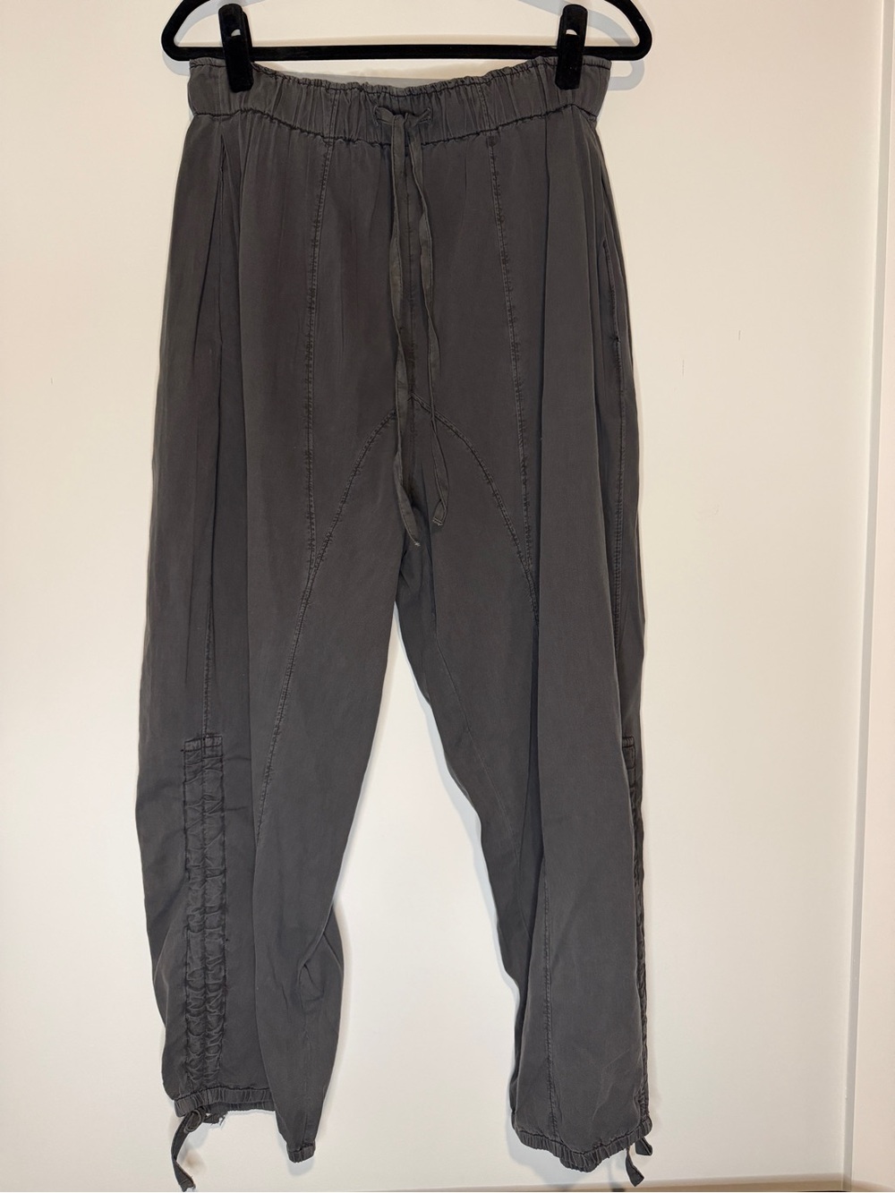 Free People Hadley Poplin Pants - Women’s Drawstring Casual Pants